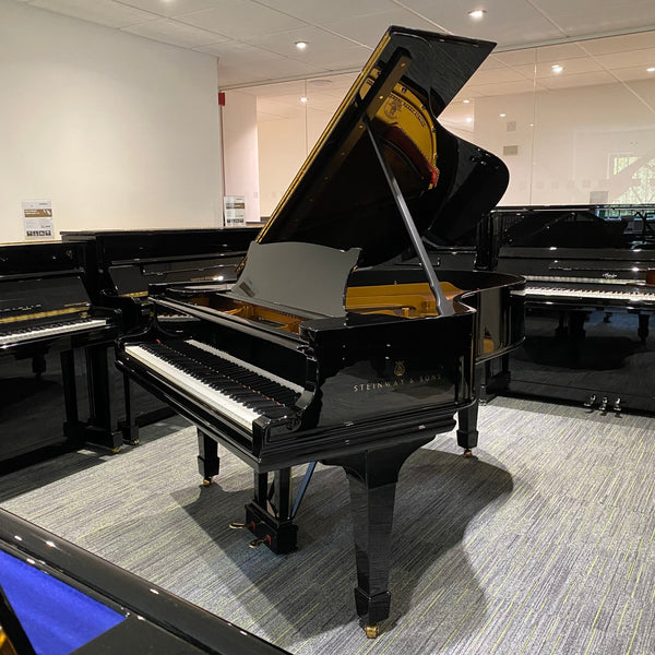 Pre-owned Steinway Model O grand piano in polished ebony