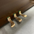 Pre-owned Welmar Model B upright piano in mahogany satin