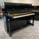Pre-owned Steinway Essex EUP123 upright piano in polished ebony
