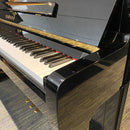 Pre-owned Yamaha P121 upright piano in polished ebony