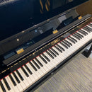 Pre-owned Kemble K121ZT upright piano in polished ebony