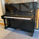 Pre-owned Yamaha U3S upright piano in polished ebony