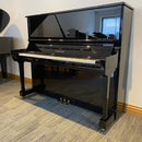 Pre-owned Yamaha SU7 upright piano in polished ebony - A1