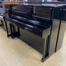Pre-owned Grotrian Steinweg 116 upright piano in polished ebony