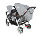 Familidoo Lightweight 3-Seater Stroller with Rain Cover