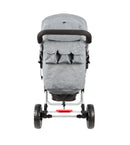 Familidoo Lightweight 3-Seater Stroller with Rain Cover