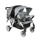 Familidoo Budget 4-Seater Stroller with Raincover