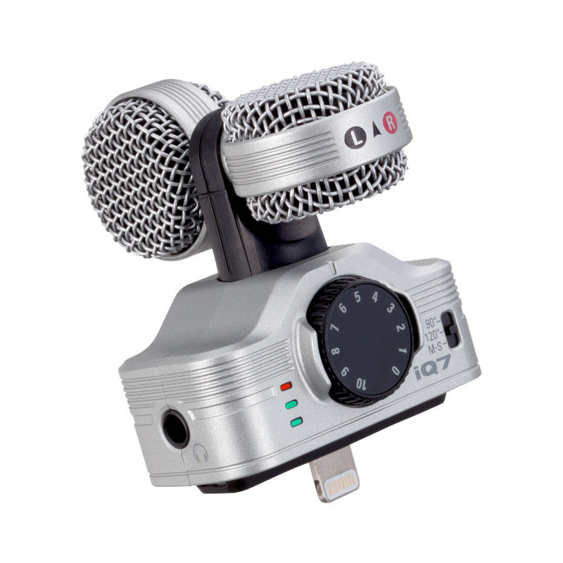 Zoom IQ7 stereo microphone for iOS