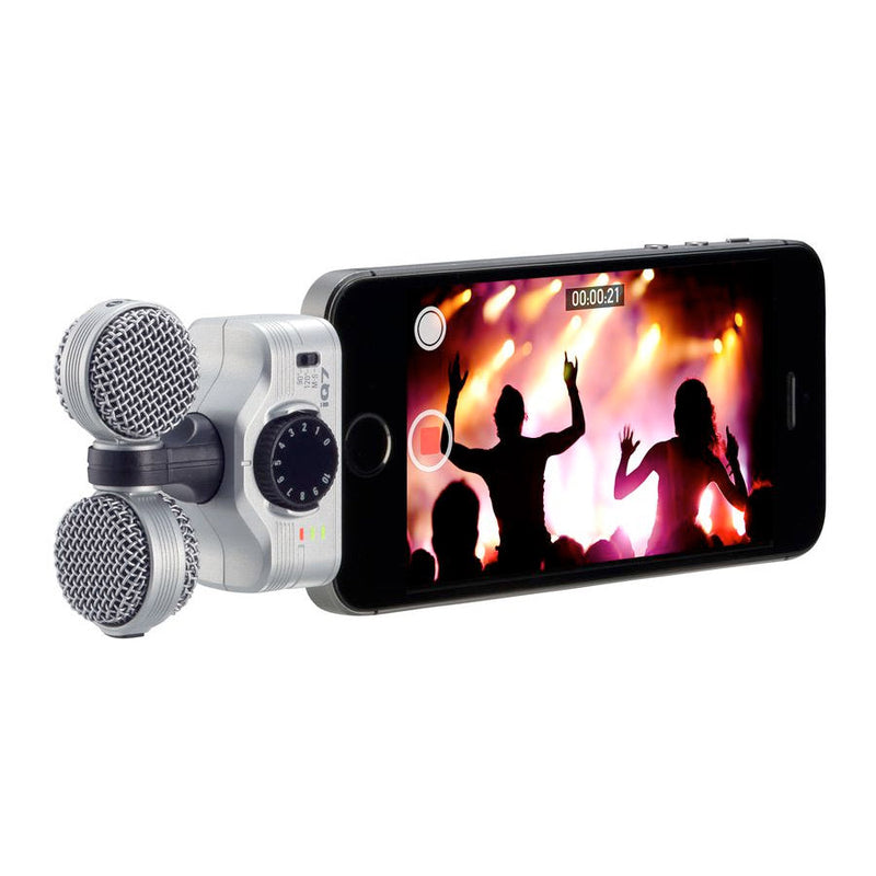 Zoom IQ7 stereo microphone for iOS