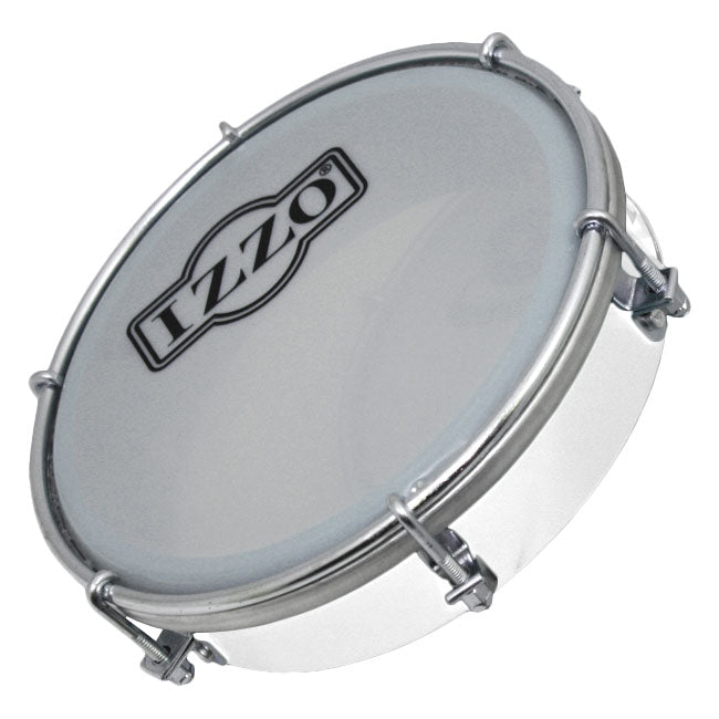 Izzo ABS 6" tamborim - White