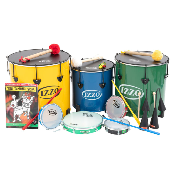 Izzo Castle Samba Classroom Pack For 10 Players