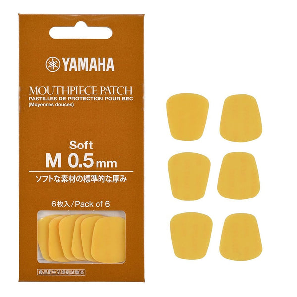 Yamaha woodwind mouthpiece patch - pack of 6 - 0.5mm soft
