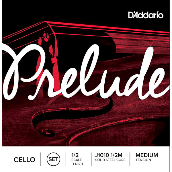 Daddario Prelude cello string set - 1/2 size