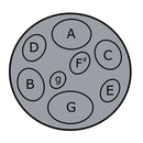 Jumbie Jam steel pan - Grey