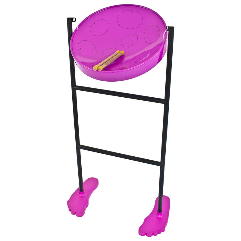 Pack Of 4 Jumbie Jam Steel Pans - Purple