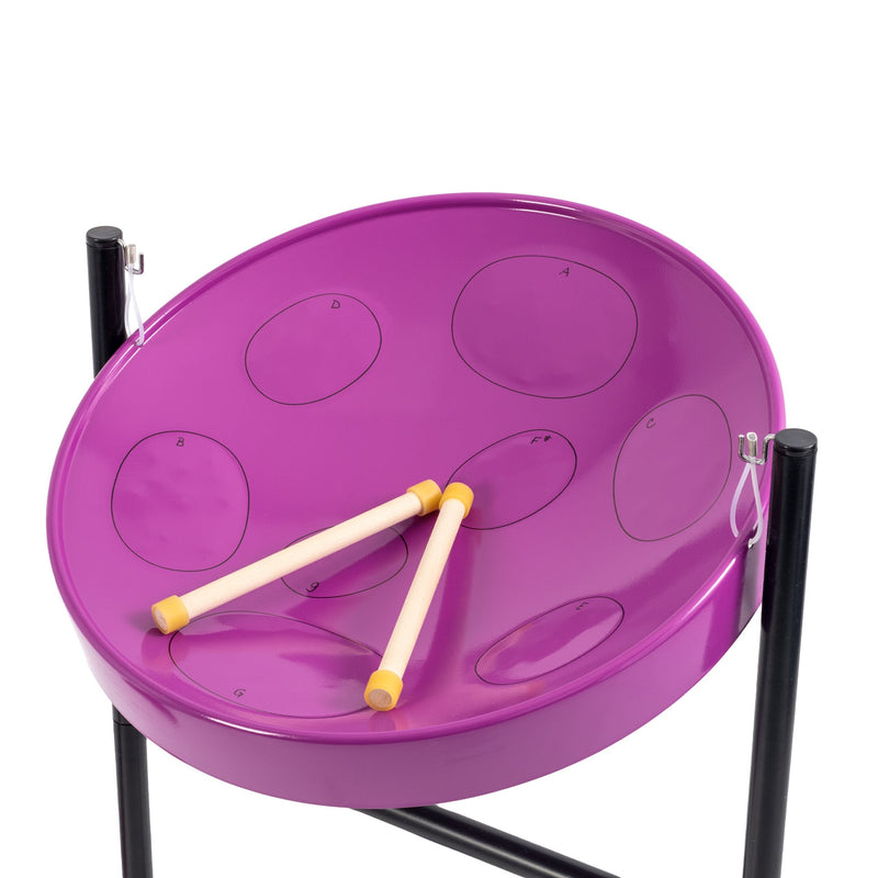 Jumbie Jam steel pan - Purple