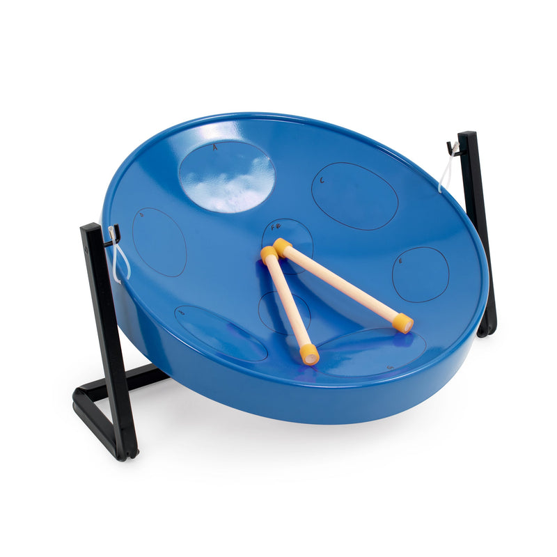 Jumbie Jam Table Top Steel Pan - Blue