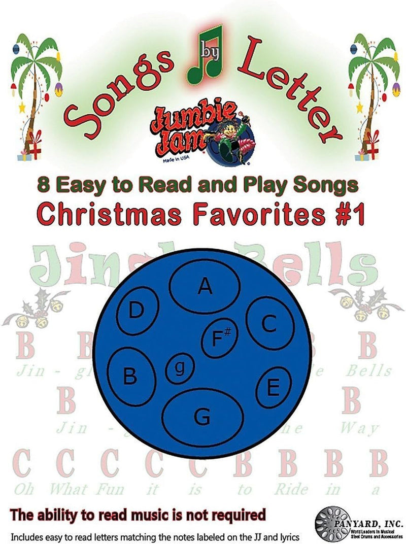 Jumbie Jam - Songs By Letter Christmas Favourites for Steel Drum