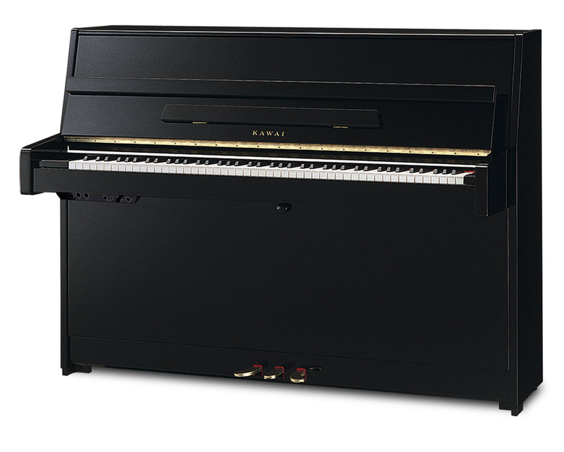 Kawai K-15 ATX3L 'Anytime X3' Upright Piano - Polished Ebony
