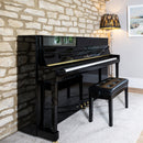 Kawai K-200 ATX4 Anytime upright piano - Polished Ebony