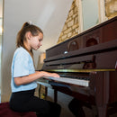 Kawai K-200 upright piano - Polished Mahogany