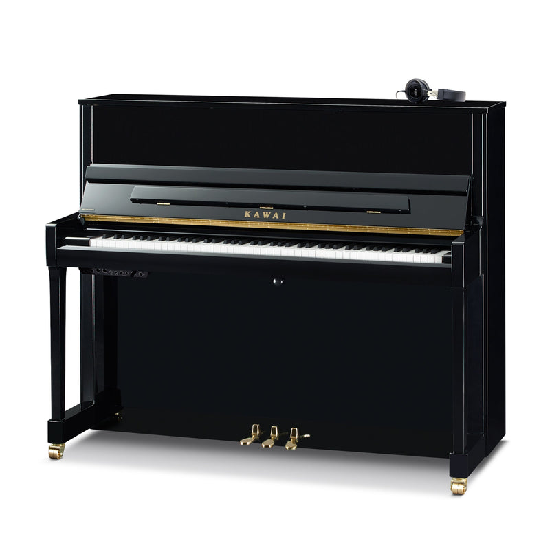 Kawai K-300 ATX4 Anytime upright piano - Polished Ebony