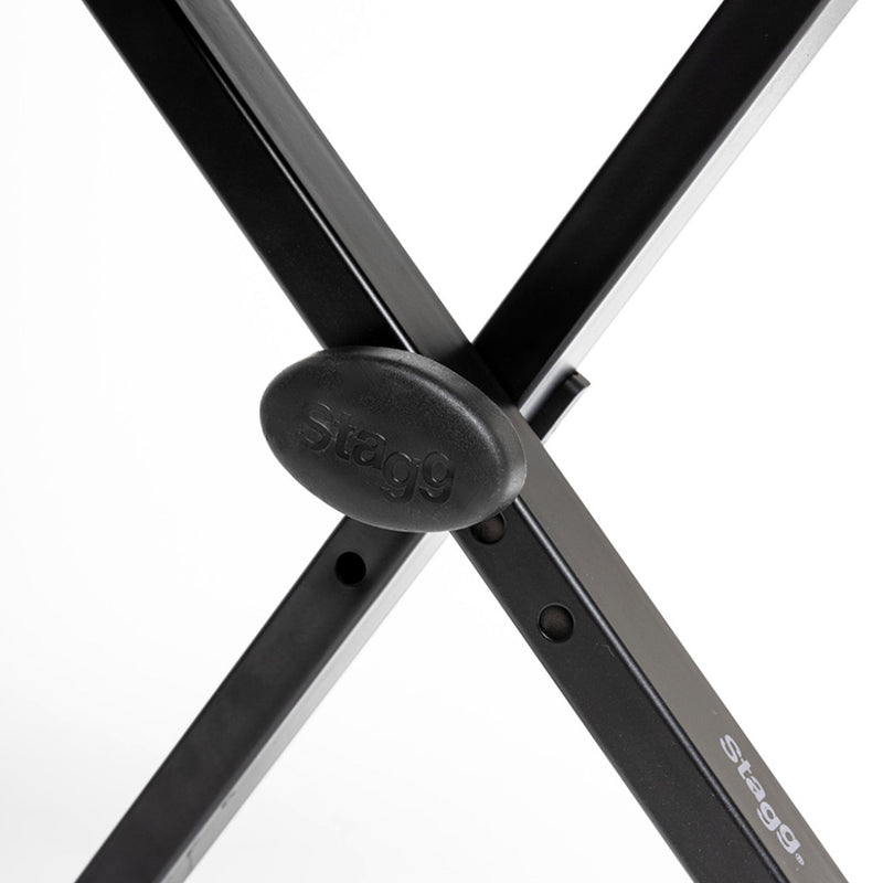 Stagg KEB-A10 keyboard bench with X-style folding legs