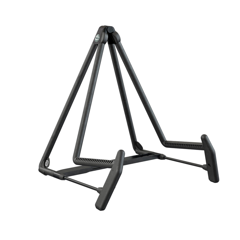 K&M A-frame acoustic guitar stand - Black