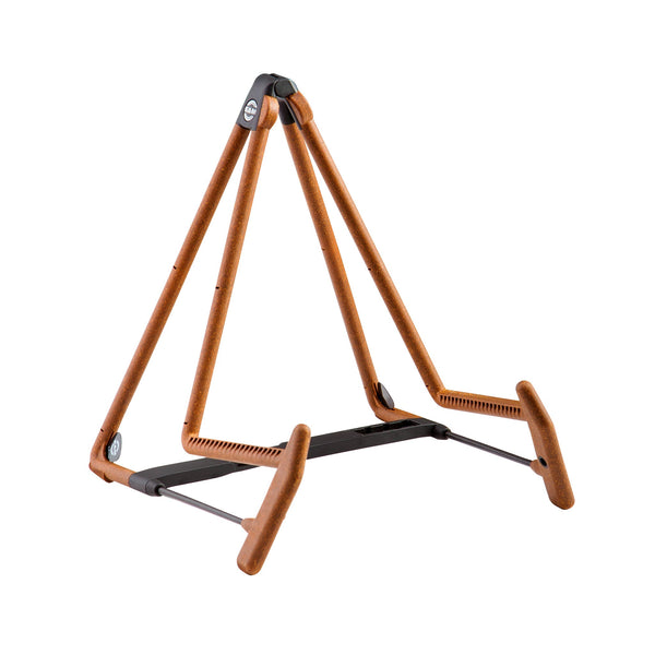 K&M A-frame acoustic guitar stand - Cork