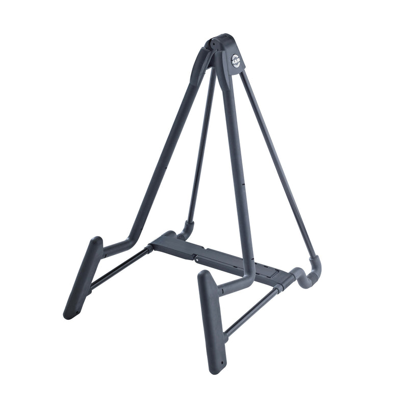 K&M A-frame electric guitar stand - Black