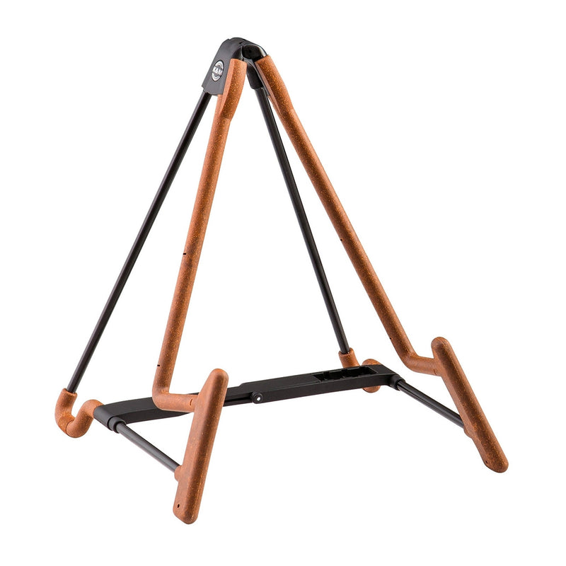 K&M A-frame electric guitar stand - Cork