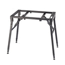 K&M wide table style height adjustable keyboard stand