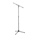 K&M extendable topline boom microphone stand - Black