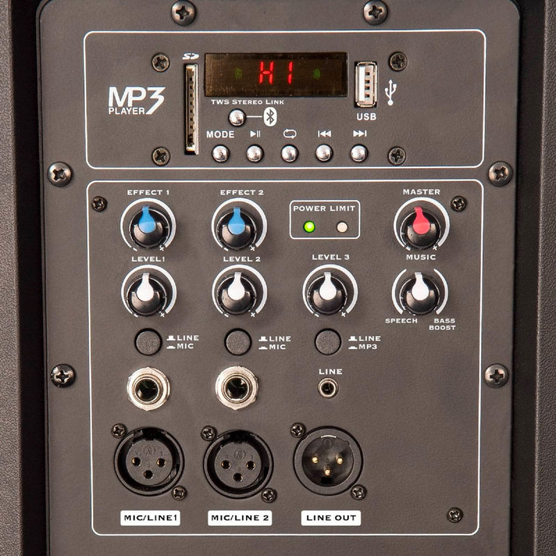 Kinsman compact tower PA system