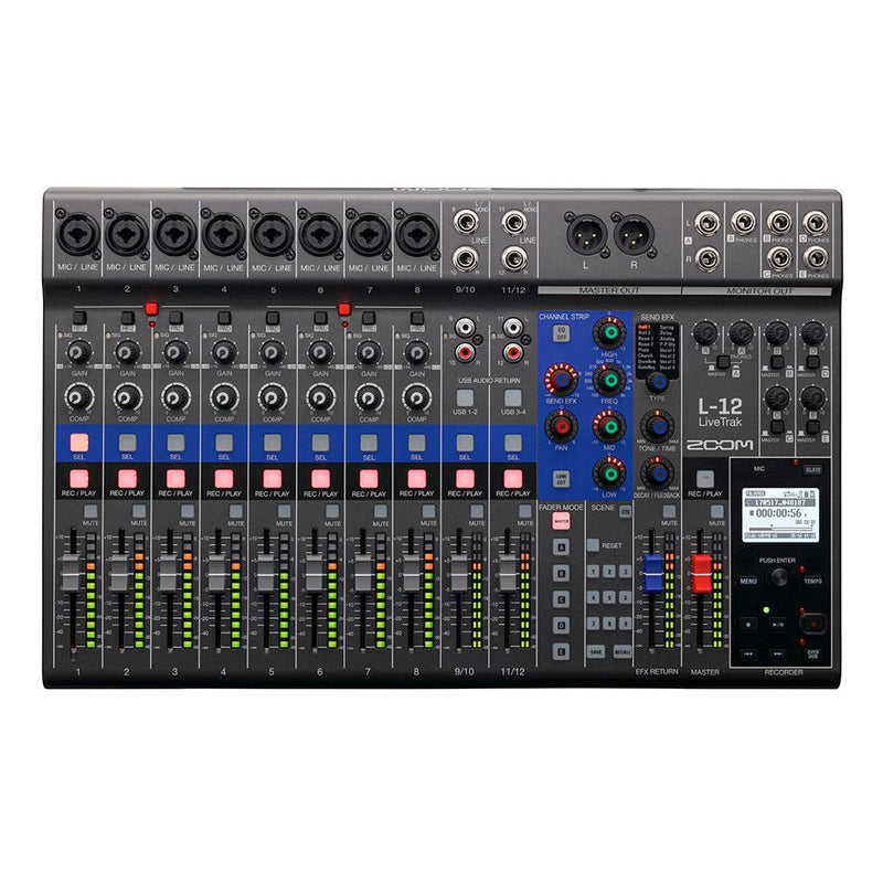 Zoom Livetrak L-12 digital mixer and recorder