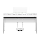 Yamaha L-200 fixed stand for the P-225 digital piano - White