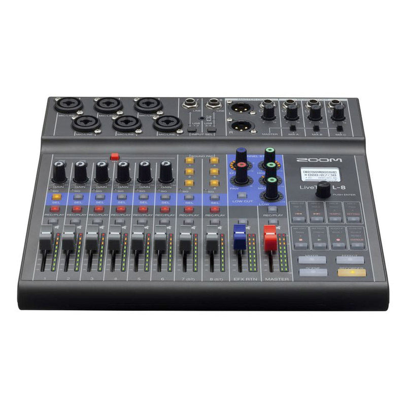 Zoom Livetrak L-8 digital mixer and recorder