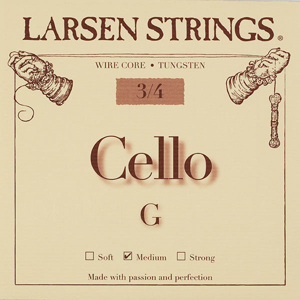 Larsen medium cello string G - 3/4