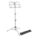 Lawrence Lightweight Folding Music Stand - Silver