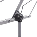 Lawrence Lightweight Folding Music Stand - Silver