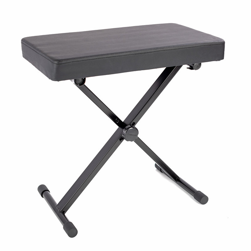 Opus Height Adjustable Keyboard Bench With Extra Padded Seat