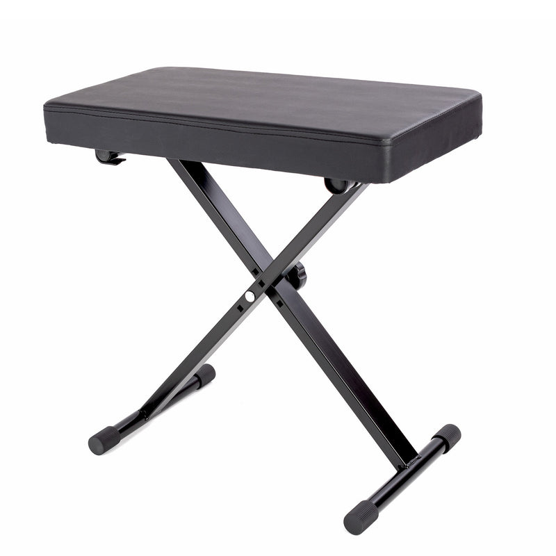 Opus Height Adjustable Keyboard Bench With Extra Padded Seat