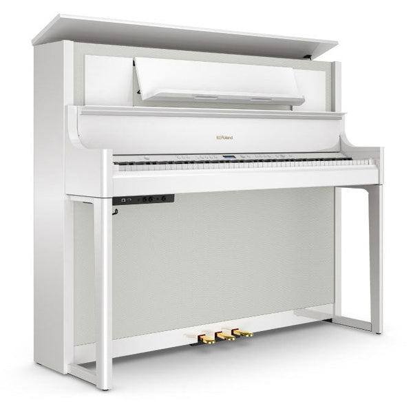 Roland LX708 digital piano - Polished White