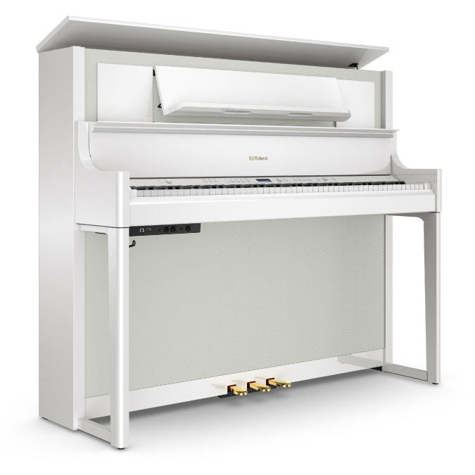 Roland LX708 digital piano - Polished White