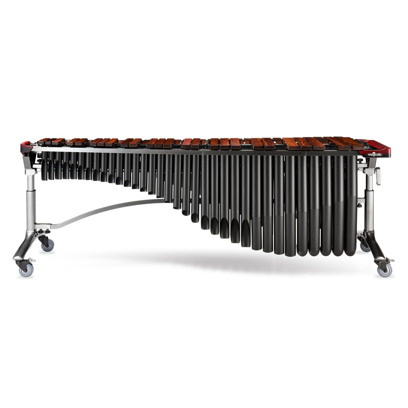 Majestic Reflection 5 octave rosewood bar marimba - Black resonators