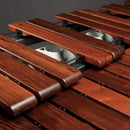 Majestic Reflection 5 octave rosewood bar marimba - White resonators