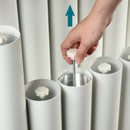 Majestic Reflection 5 octave rosewood bar marimba - White resonators