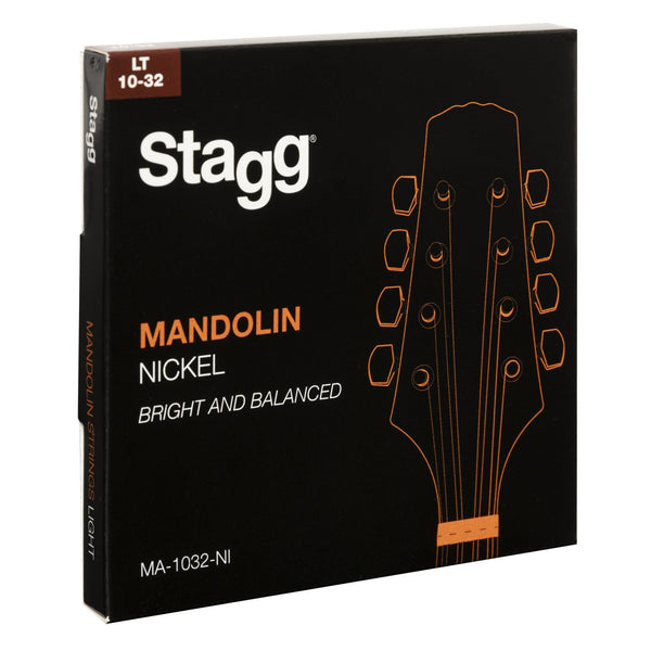 Stagg Entry Level Mandolin String Set - Nickel