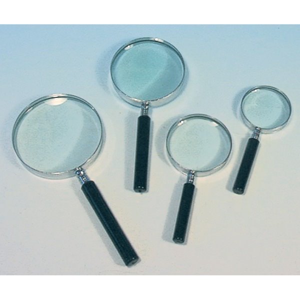 Hand Magnifier, 63mm dia, magnification 2.5x (Each)