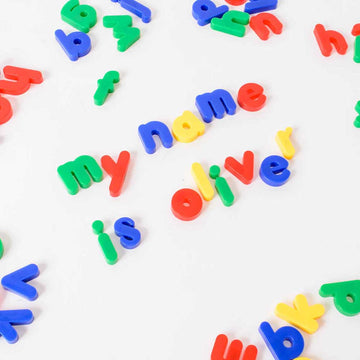 Magnetic Letters - Lowercase (set of 286)